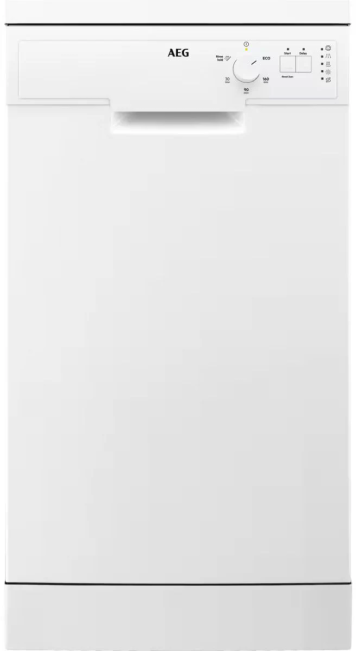 AEG FFX52507ZW Freestanding Slimline Dishwasher