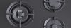 Bertazzoni P755CMODGNE Modern Series 75cm Gas on Glass hob with Wok Burner