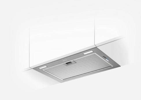 Elica FOLD-GR-60 50cm Wide Built In Hood - Grey B Rated