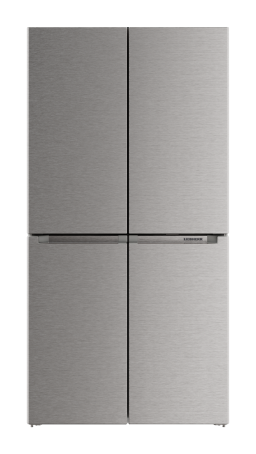 Liebherr MSDD9012-20 Pure Freestanding No Frost French Door American Style Fridge Freezer – Plumbed In with Ice Maker Silver D Rated