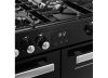 Belling BEL RCA COOKCENTRE 110DF BLK Dual Fuel Range Cooker