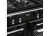 Stoves ST RCA RICH 100DF BLK Dual Fuel Range Cooker