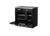 Belling PROV BEL RCA VISION TWIN 90EI STA 90cm Electric Induction Range Cooker Twin Oven Stainless Steel A Rated
