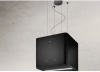 Elica PIX-BLK 42cm Wide Suspended Island Hood - Black - A Rated