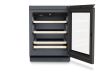 Liebherr UWGB3631 Built-In Under Wine Cooler - Black / Glass Door - F Rated