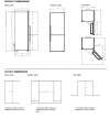 Bertazzoni RBM70F4FXNC Modern Series Freestanding Frost Free Fridge Freezer, Stainless Steel