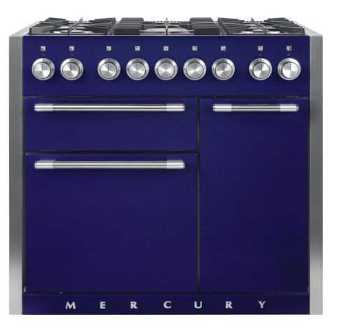 Mercury Home Del Only MCY1000DFBB Dual Fuel Range Cooker