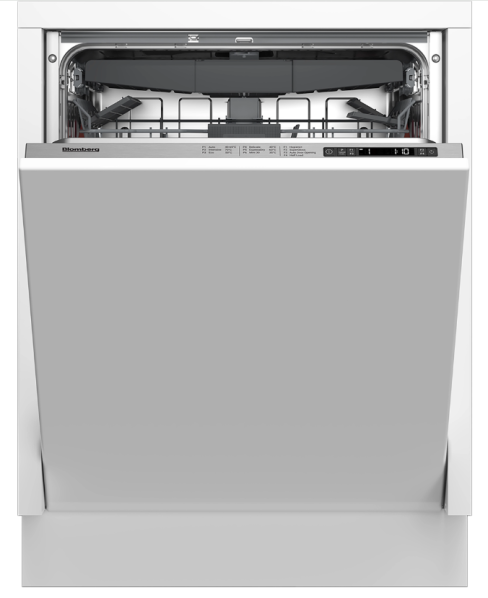 Blomberg LDV52420 Integrated Full Size Dishwasher with Hygiene+ 15 Place Settings
