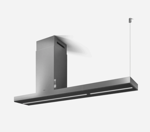 Elica HAIKU-ISL-180-SS 180cm Wide Island Hood -Stainless Steel - A Rated