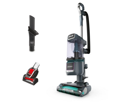 Shark LA791UKT Detect Pet Pro Upright Corded Vacuum - Adriatic Teal / Silver