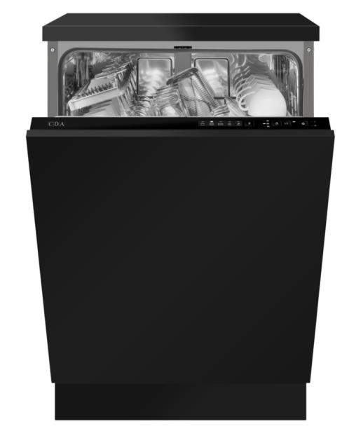 CDA SCD6011 Full Size Integrated Dishwasher, 13 Place Settings
