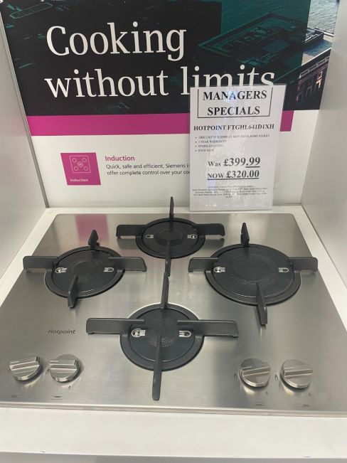 Hotpoint FTGHL641DIXH Hob