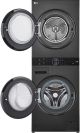 LG WT1210BBTN1 12kg 1400spin/10kg WashTower TurboWash Washer Dryer – Platinum Black