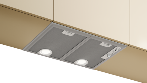 Neff D5655X2GB 53cm Wide Canopy Hood - Silver - C Rated