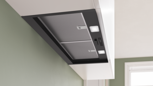 Bosch DBB83BC60B 80cm, Flush Integrated Hood - Black