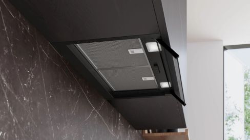 Siemens LJ65BCC60B 60cm Flush Fit Integrated Hood B Rated Black