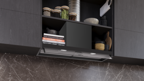 Siemens LJ95BCC60B 90cm Flush Fit Integrated Hood B Rated Black