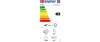Hotpoint HP2FD10CS90WUK Freestanding Slimline Dishwasher - 10 Place Settings - D Energy In White