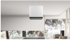 Elica PIX-WH 42cm Wide Suspended Island Hood - White - A Rated
