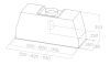 Elica CT-35-RM-120 113cm Wide Built In Hood - Stainless Steel A Rated, For Use With Remote Motor