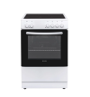 Haden HC61SW 60cm Ceramic Single Oven Cooker in White A Rated