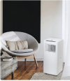 igenix IGAC02009W 9000 BTU 3-In-1 Portable Air Conditioner, Cooling Fan, Dehumidifier - White