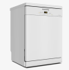 Miele G5611 SC Active Freestanding Full Size Dishwasher In White A Rated
