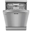 Miele G7040 SC CLST Freestanding Full Size Dishwasher In Clean Steel A Rated