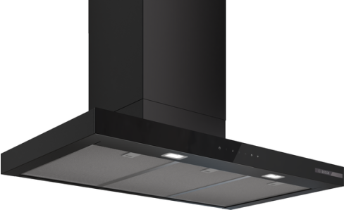 Bosch DWB97DN60B 90cm Chimney Cooker Hood, Black, A++ Rated