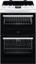 AEG CCX1530ACW 55cm Double Oven Electric Cooker with Ceramic Hob in White