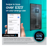 Samsung RF65DG9H0EB1EU Total No Frost American Fridge Freezer - Black