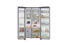 Samsung RS90F64EEFEU No Frost American Fridge Freezer - Black - E Rated