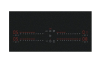 AEG NCH84B03AZ 830cm Induction Extractor Hob in Black Glass, A+ Rated