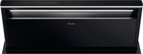 Miele DAD6880 80cm Built-In Downdraft Extractor in Obsidian Black, A Rated