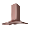 Elica DOLCE-COPPER-CH 85cm Wide Chimney Hood - Copper - A Rated, Duct Out Model With Chimney Extension.