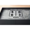 Hotpoint PPH60PFIXUK 60CM Flame Control Gas on Metal Hob - Stainless Steel