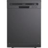 Indesit IN2FE13CNO7BUK Freestanding Dishwasher with Push&Go in Black