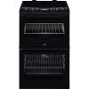 AEG CCX1530ACB 55cm Wide Double Oven Ceramic Hob Cooker In Black A Rated