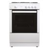 Statesman MAXI60GSF 60cm Wide, Single Cavity Gas Cooker, 4 Gas Burners In White