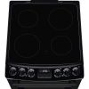 AEG CCX1530ACB 55cm Wide Double Oven Ceramic Hob Cooker In Black A Rated