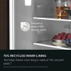 AEG NSC7C181DS Integrated Tall Fridge Freezer, AI CoolAssist, 70:30 Split, D Energy
