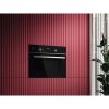 AEG GK6NK40FB Compact Combi Microwave Oven - Gloss Black with Steel Trim