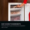 AEG NSC7N18ZES 70/30 Built In Frost Free Fridge Freezer - Sliding Hinge System