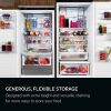 AEG NSC8M192DS Integrated Extra Tall Fridge Freezer, AI CoolAssist, 70:30 Split, D Energy