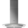 AEG DTX3840M 80cm Chimney Hood in Stainless Steel Curved Glass