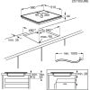 AEG TO64IA00CB 58cm Induction Hob - Black