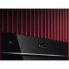 AEG GX7PB63FSB Built In Electric Single Oven with PizzaExpert - Gloss Black with Steel Trim, A++ Rated