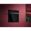 AEG GX7PB63FSB Built In Electric Single Oven with PizzaExpert - Gloss Black with Steel Trim, A++ Rated