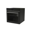 AEG GX7PB63FSB Built In Electric Single Oven with PizzaExpert - Gloss Black with Steel Trim, A++ Rated