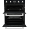 Belling BEL BI703MFC BLK Built Under Double Oven A Rated In Black